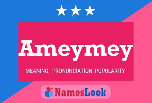 Ameymey 名字海报