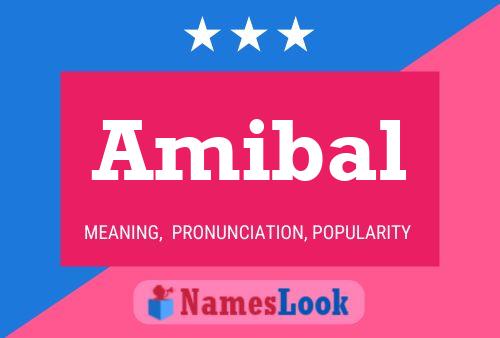 Amibal 名字海报