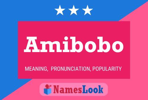 Amibobo 名字海报