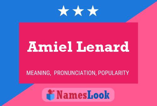 Amiel Lenard 名字海报