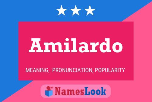 Amilardo 名字海报