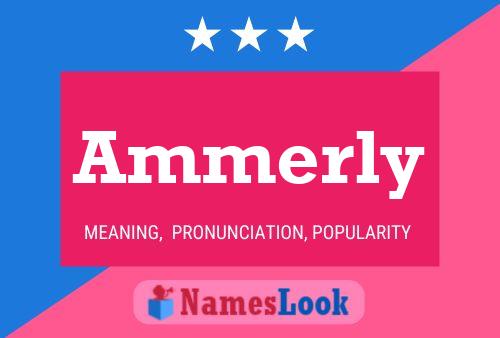 Ammerly 名字海报