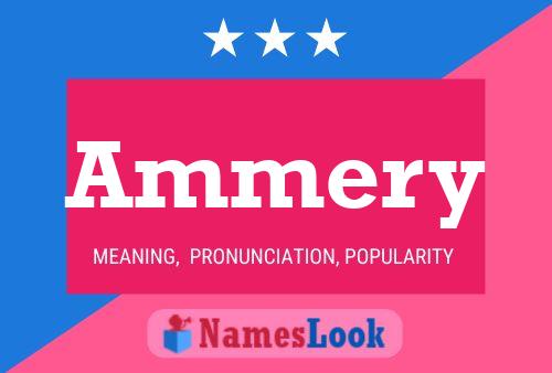 Ammery 名字海报