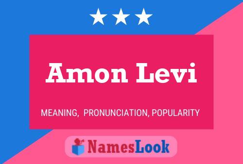 Amon Levi 名字海报