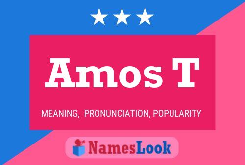 Amos T 名字海报