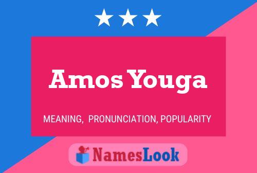 Amos Youga 名字海报