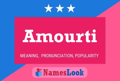 Amourti 名字海报