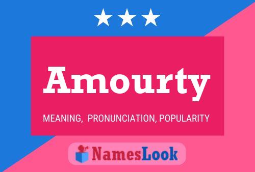 Amourty 名字海报