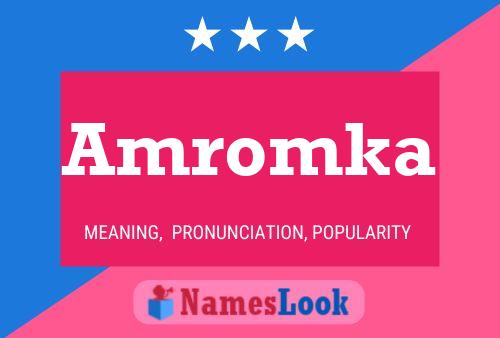 Amromka 名字海报