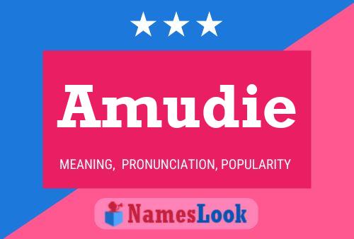 Amudie 名字海报