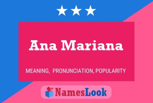 Ana Mariana 名字海报