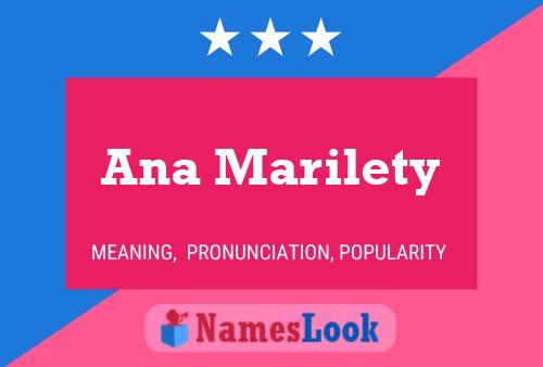 Ana Marilety 名字海报