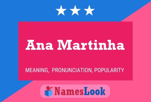 Ana Martinha 名字海报