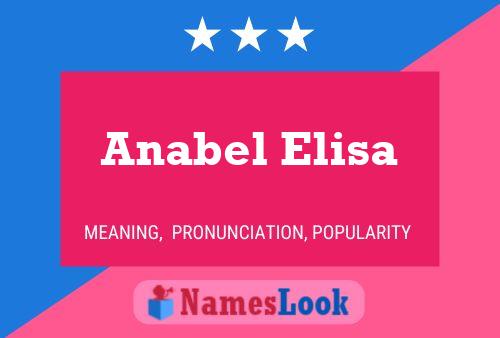 Anabel Elisa 名字海报