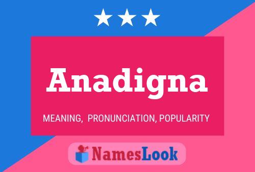 Anadigna 名字海报