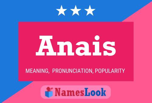 Anais 名字海报