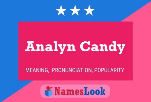 Analyn Candy 名字海报