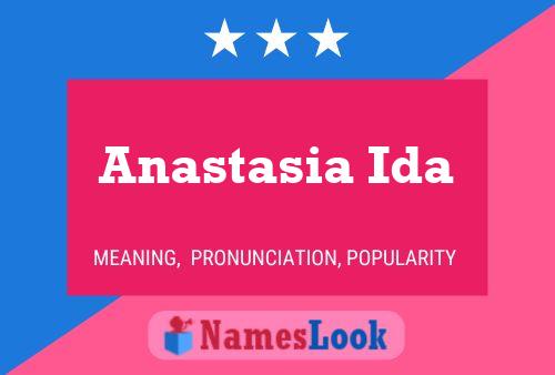 Anastasia Ida 名字海报