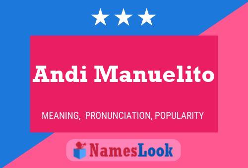 Andi Manuelito 名字海报