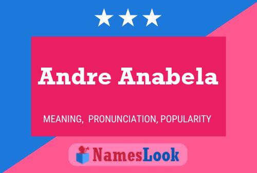 Andre Anabela 名字海报