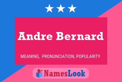 Andre Bernard 名字海报