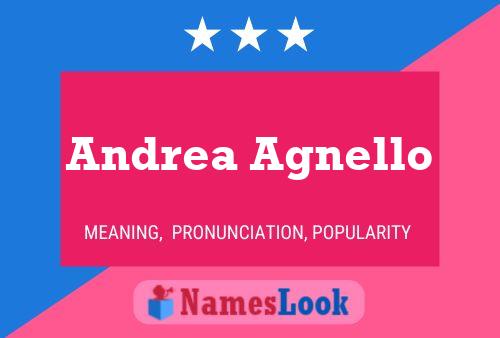 Andrea Agnello 名字海报