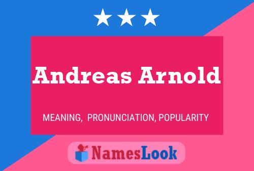 Andreas Arnold 名字海报