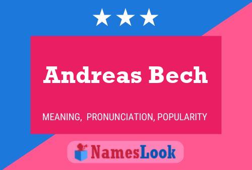 Andreas Bech 名字海报