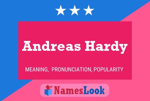 Andreas Hardy 名字海报