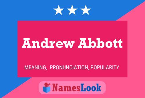 Andrew Abbott 名字海报