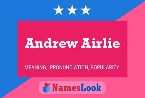 Andrew Airlie 名字海报