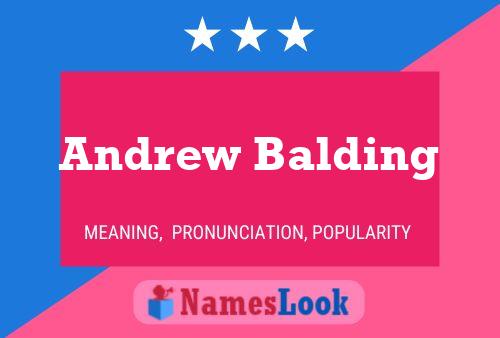 Andrew Balding 名字海报