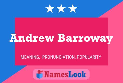 Andrew Barroway 名字海报