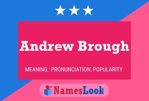 Andrew Brough 名字海报