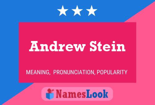 Andrew Stein 名字海报