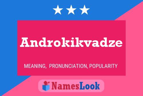 Androkikvadze 名字海报