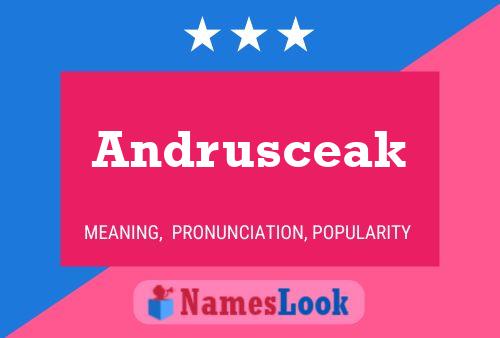 Andrusceak 名字海报