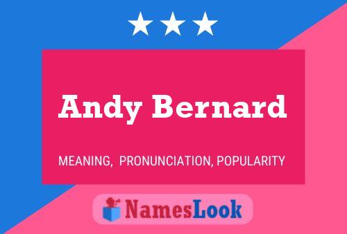 Andy Bernard 名字海报