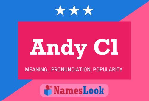 Andy Cl 名字海报