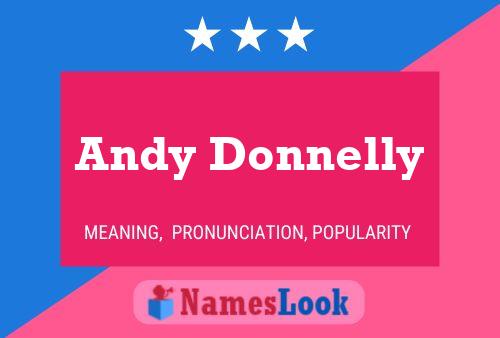 Andy Donnelly 名字海报