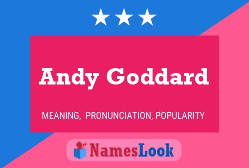 Andy Goddard 名字海报