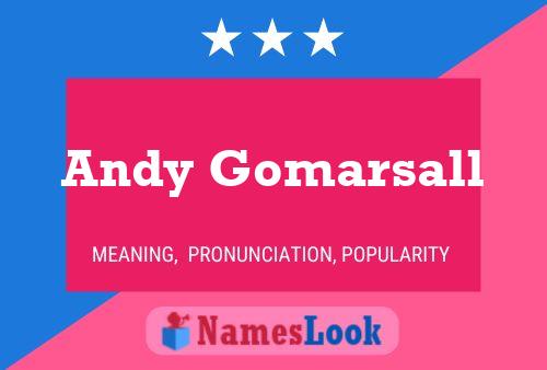 Andy Gomarsall 名字海报