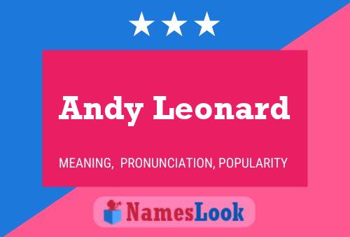 Andy Leonard 名字海报