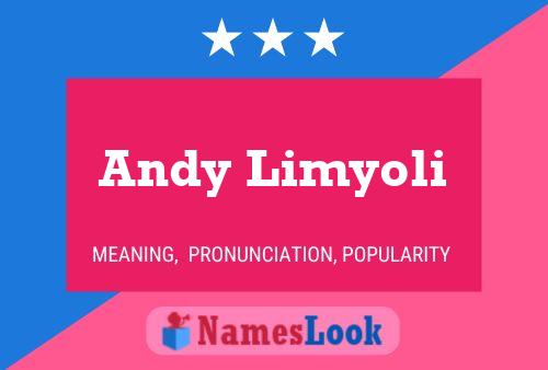 Andy Limyoli 名字海报