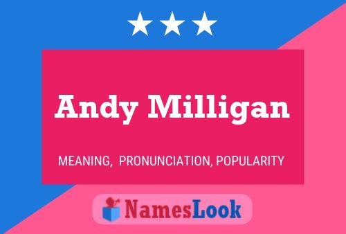 Andy Milligan 名字海报