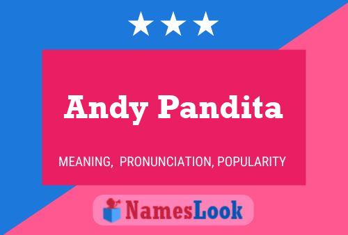 Andy Pandita 名字海报