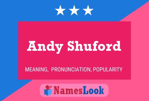 Andy Shuford 名字海报