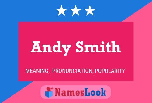 Andy Smith 名字海报