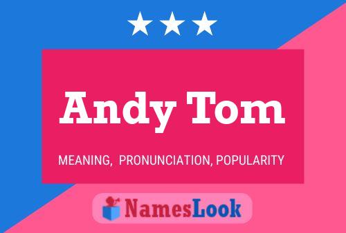 Andy Tom 名字海报