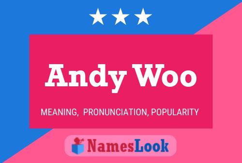 Andy Woo 名字海报